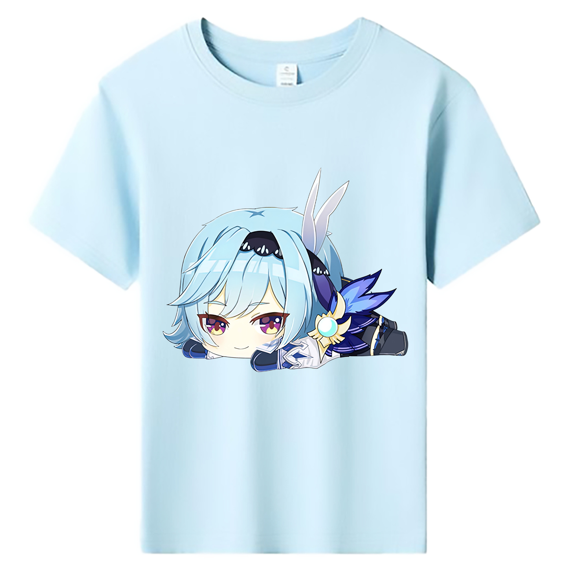 げんし神 优菈 ゆうら genshin Yūra 綿100％キッズTシャツ（フロントプリント）